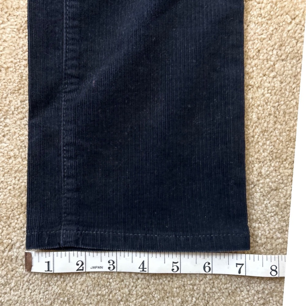 Loft Modern Straight Corduroy Pants Black Womens Size 4 / 27 NWT - Picture 5 of 12